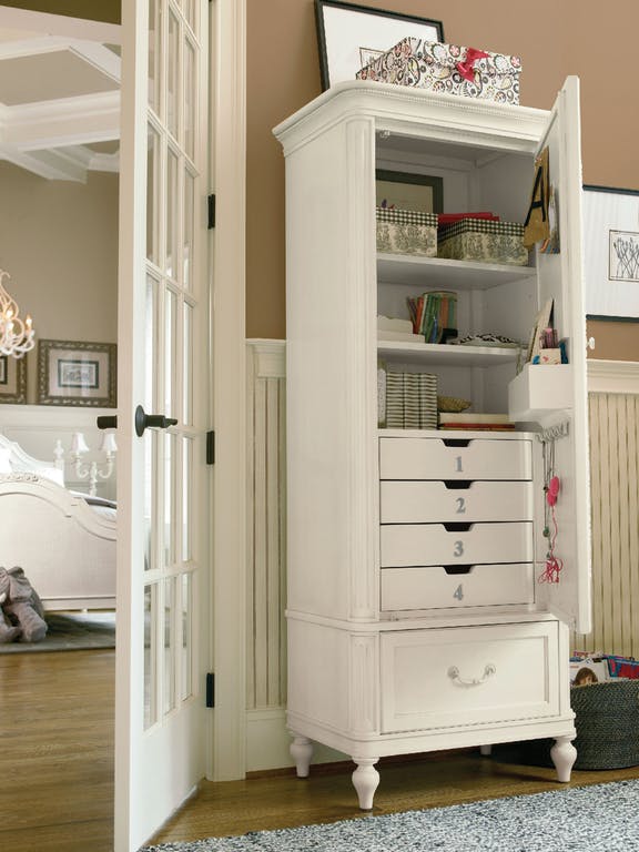 Gabrielle Bedroom Armoire with Mirror